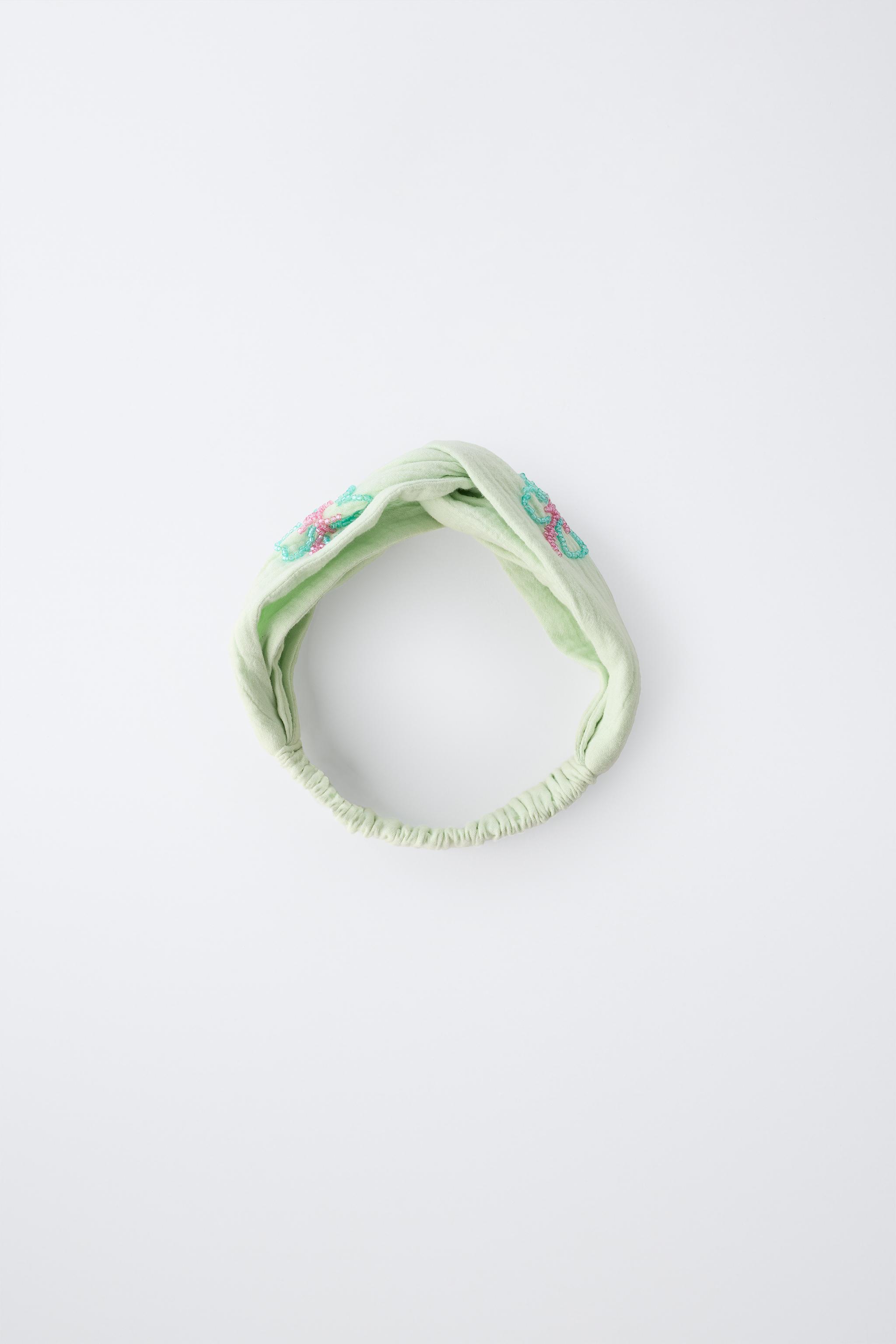 HIBISCUS BEADED HEADBAND